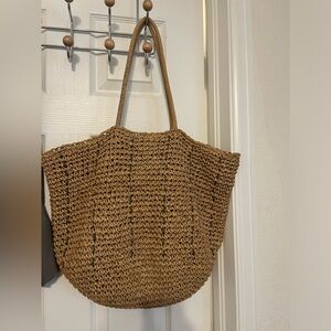 Natural Woven Market Bag - Hearth & Hand with Magnolia